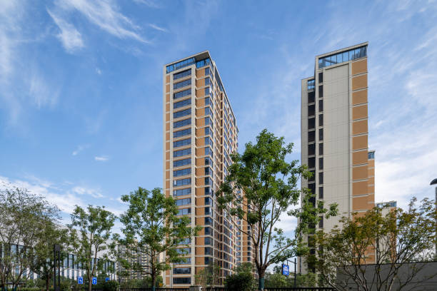 istock Residential area high-rise building 1783158451