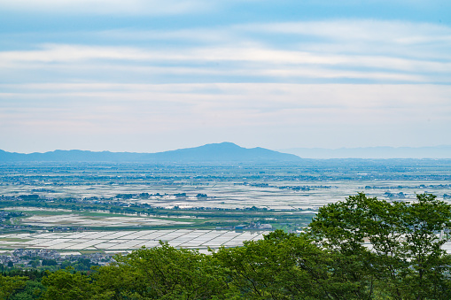 View of Niigata Prefecture, Japan