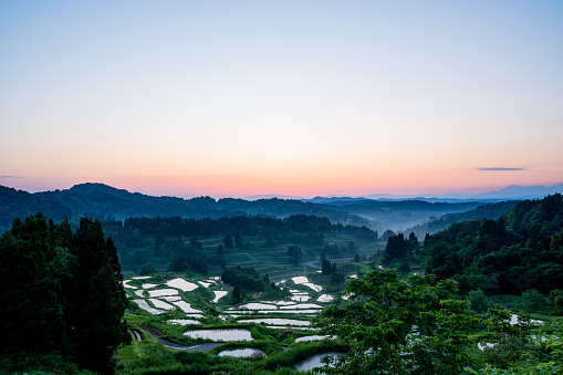 View of Niigata Prefecture, Japan