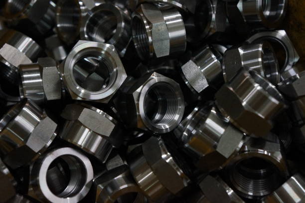 istock Many Nipple Adapter fitting used to connect for hydraulic 1783203082
