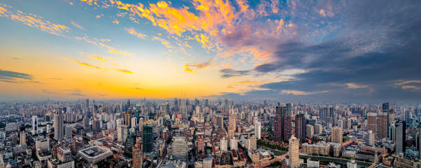 istock City skyscraper building complex landscape in Shanghai 1783212031