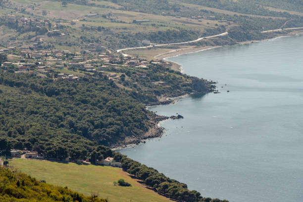 istock Algerian Mediterranean coastline landscape between Cherchell and Damous. 1783244288