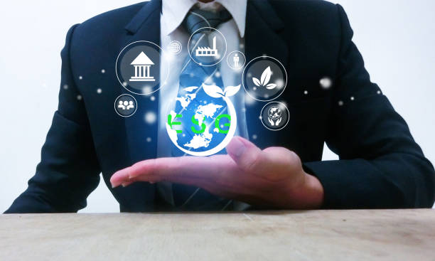 istock Reduce CO2 emission concept in the hand for environmental, global warming, Sustainable development and green business based on renewable energy. 1783274394