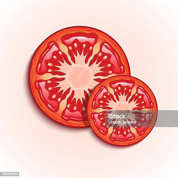 Tomatos Stock Vektor Art und mehr Bilder von Freisteller – Neutraler Hintergrund - Freisteller – Neutraler Hintergrund, Frische, Gemüse