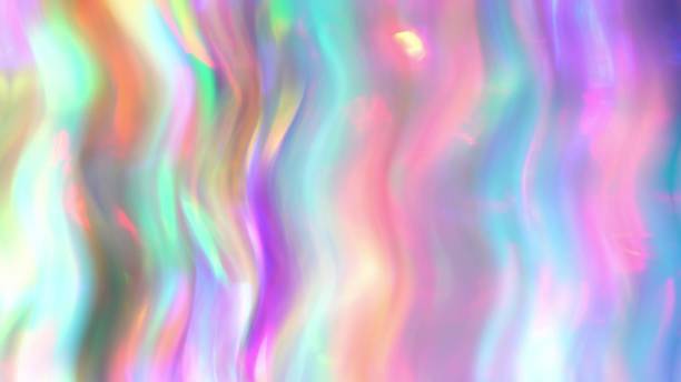 istock Holographic transparent iridescent texture. Abstract soft girly background 1783309957