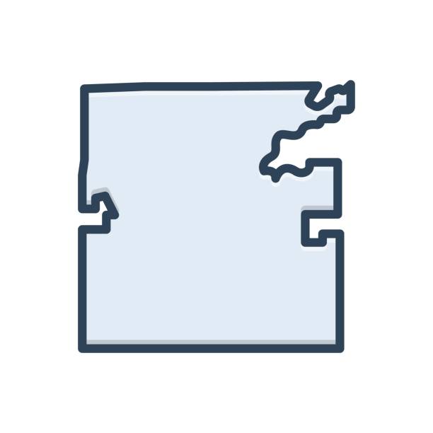Indianapolis map Icon for indianapolis, map, us, usa, america, country, contour, border, evansville, american, mosaic, region, indiana evansville indiana stock illustrations