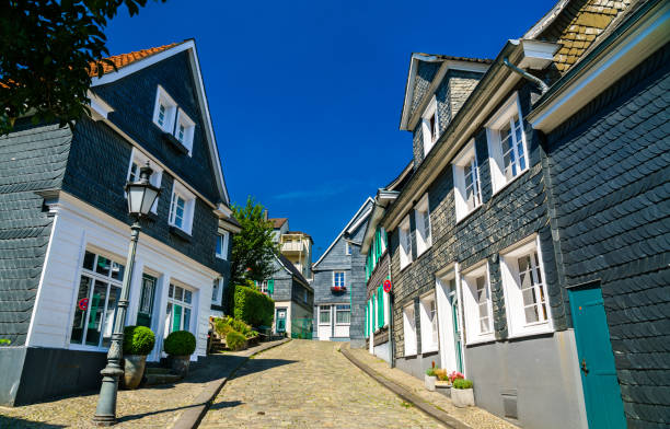 istock Historic slate houses in Solingen-Grafrath, Germany 1783400648