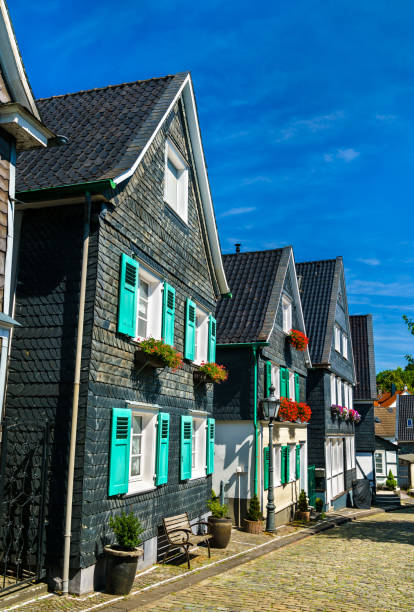istock Historic slate houses in Solingen-Grafrath, Germany 1783414187