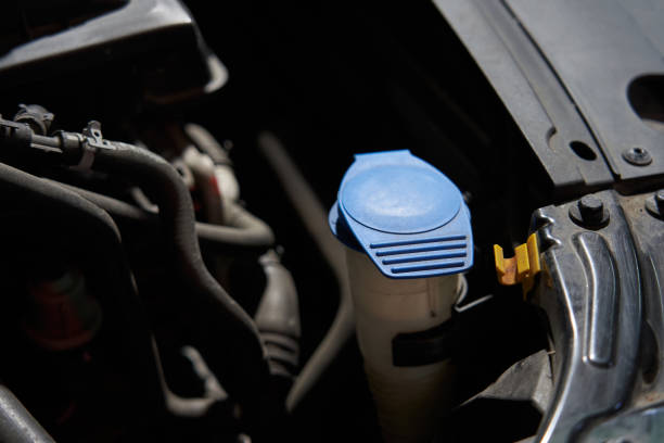 istock car windshield washer fluid filler neck with a blue cap 1783452436