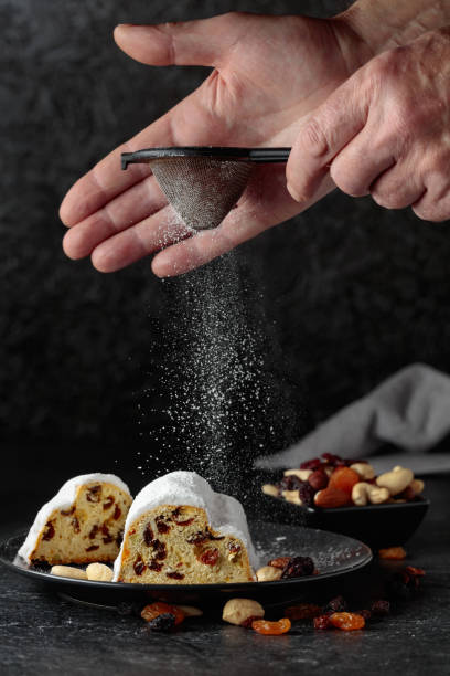 istock Traditional fruit cake for Christmas with raisins and nuts. 1783463200