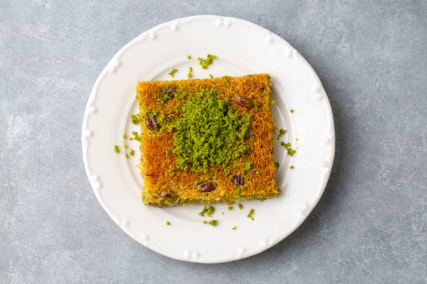 istock Turkish dessert antep kadayif - pistachio kadayif 1783513879