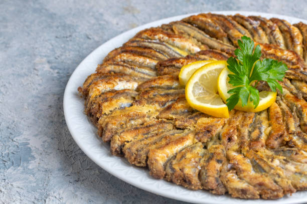 istock Fried Anchovies (Turkish Name: Hamsi Tava) 1783524645