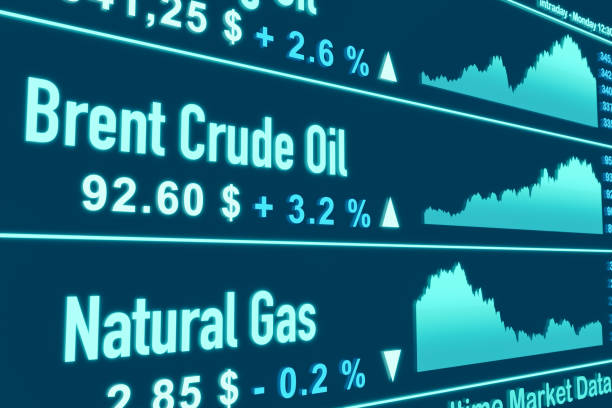 istock Brent Crude Oil price moving up. 1783528792