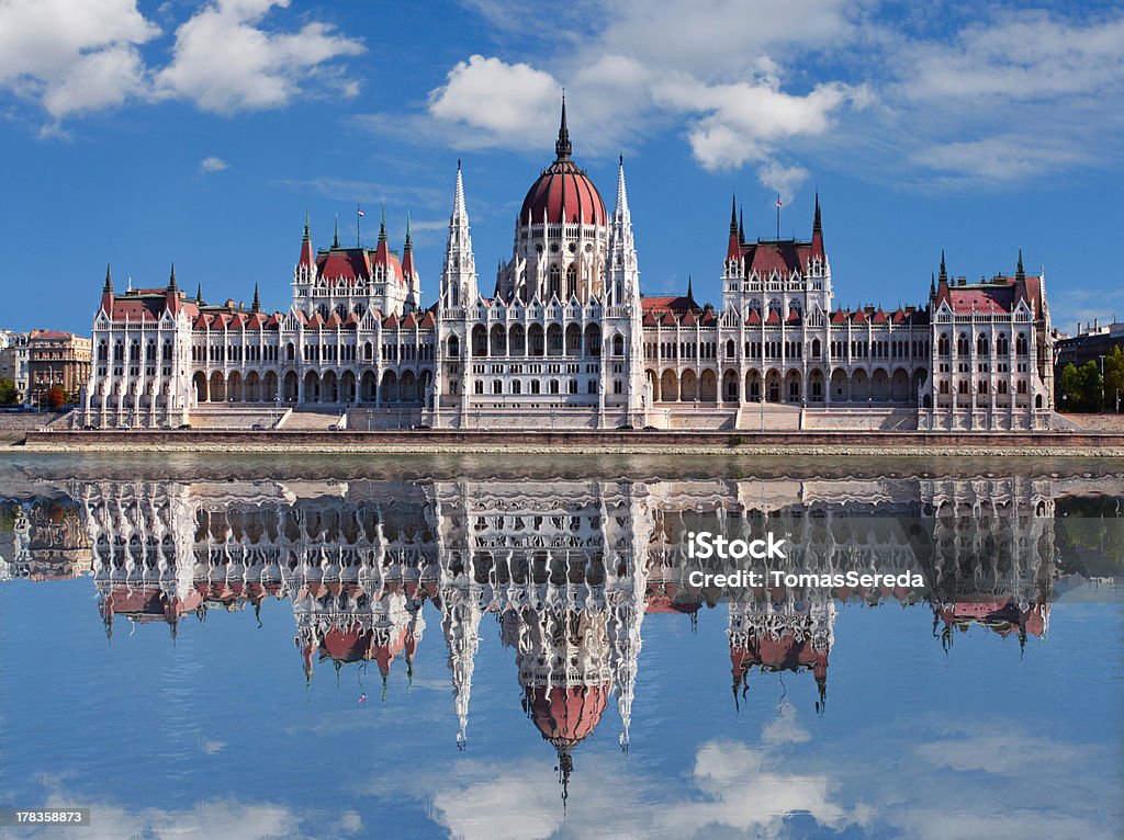 Budapest - Hungarian parliament. Architecture Stock Photo