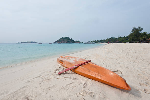 Canoe on the Beach, Pulau Redang, Malaysia