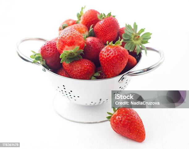 Strawberries Stock Photo - Download Image Now - Berry, Berry Fruit, Colander