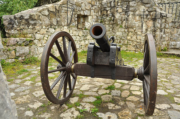 ancient gun stock photo