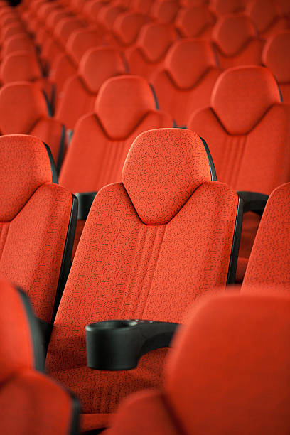 istock Empty Movie Theater - Red Seats 178362704