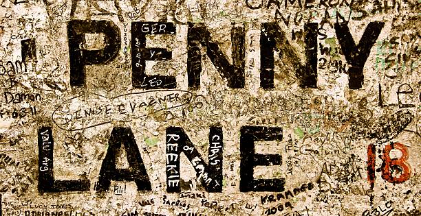 Penny Lane street sign