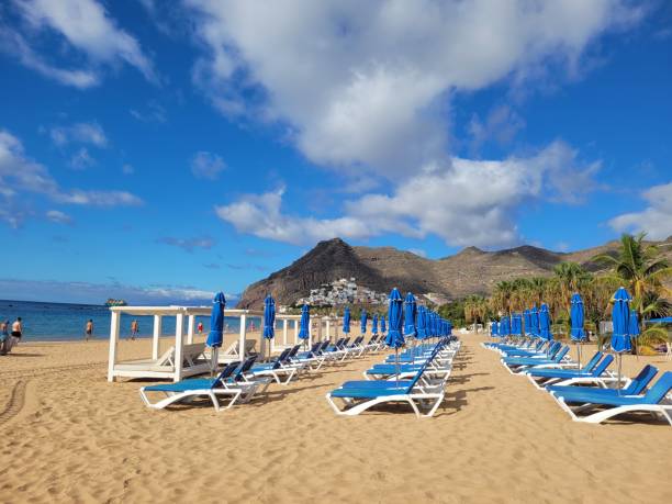 istock sunrise on an Atlantic beach, in Las Teresitas, Tenerife 1783634989