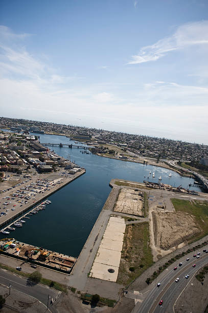 istock Aerial view of Port Adelaide 178363801
