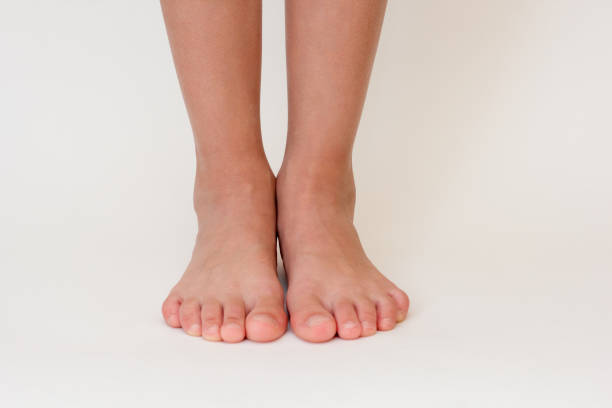 istock Cropped barefoot child legs 1783648475