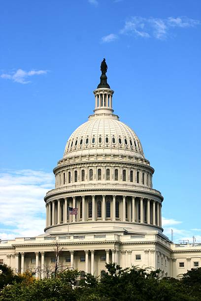 The United States Capitol stock photo