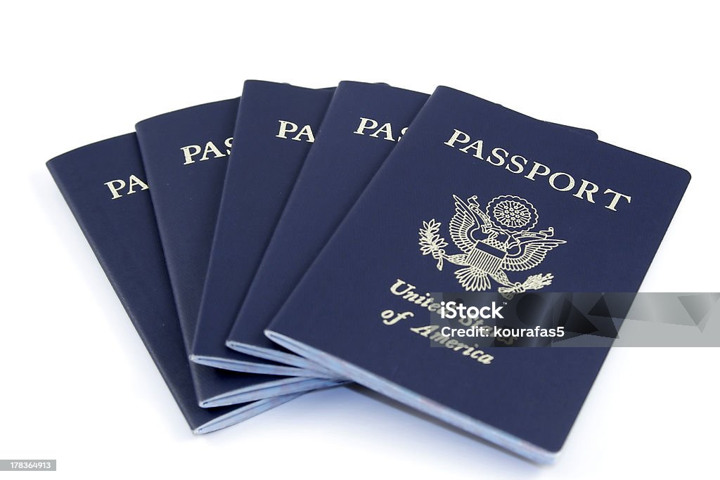 Passaporto - Foto stock royalty-free di Affari