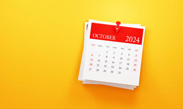 istock October 2024 Calendar On Yellow Background 1783649756