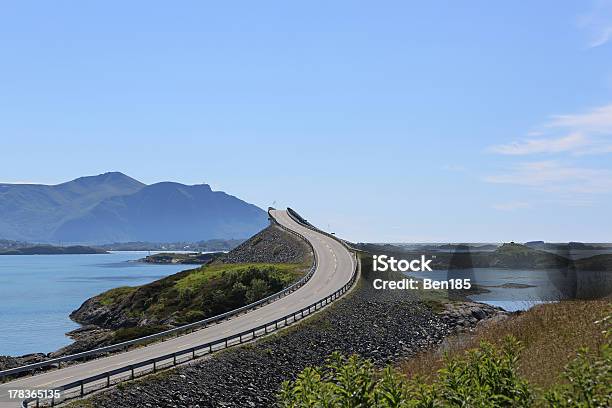 Atlantic Road Stock Photo - Download Image Now - Asphalt, Atlantic Ocean, Bay of Water