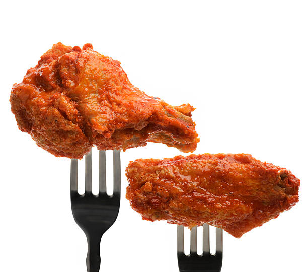 Buffalo Chicken Wings stock photo