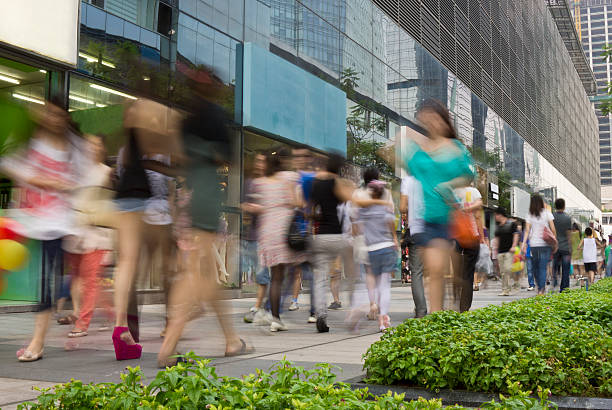 istock An unfocused image of a busy shopping center 178366686