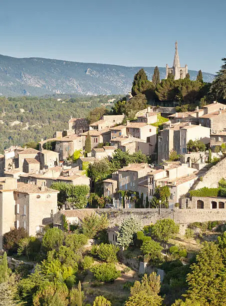 Bonnieux the hill top village in Provence
