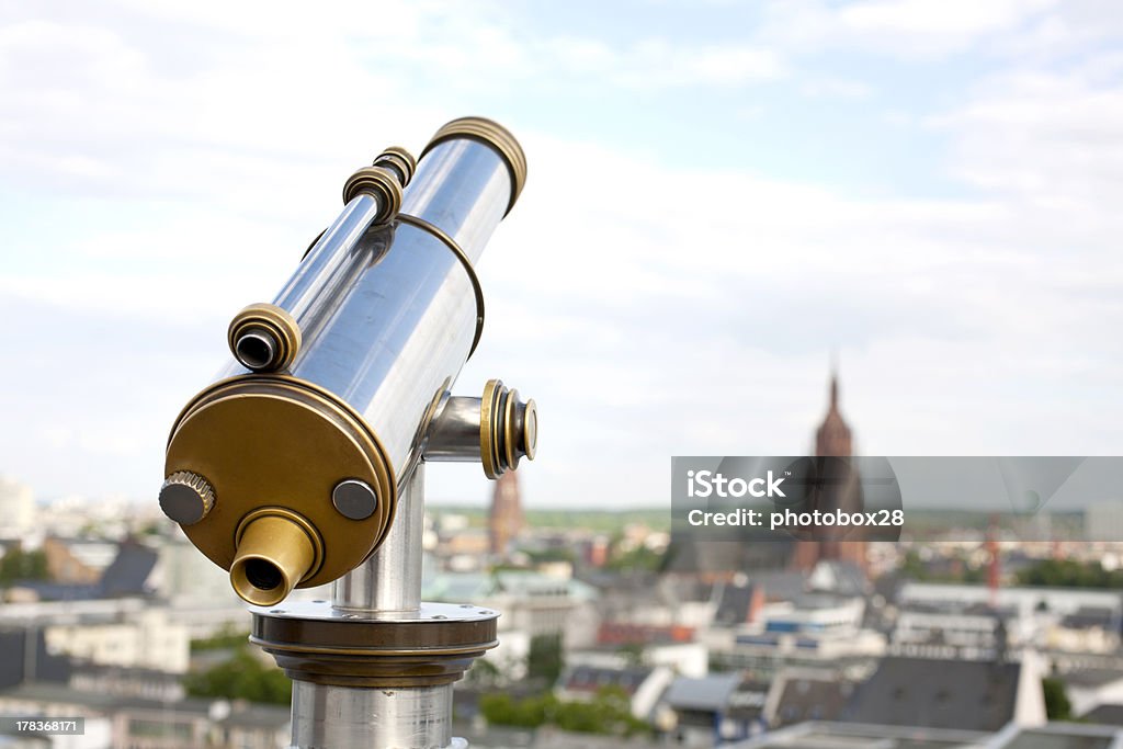 Moeda telescópio - Foto de stock de Frankfurt royalty-free
