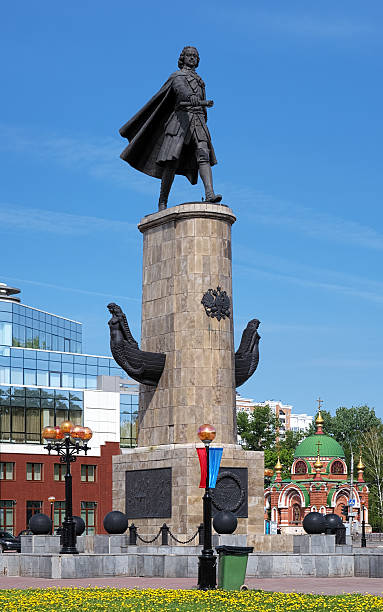 istock Monument to Peter the Great in Lipetsk, Russia 178368201