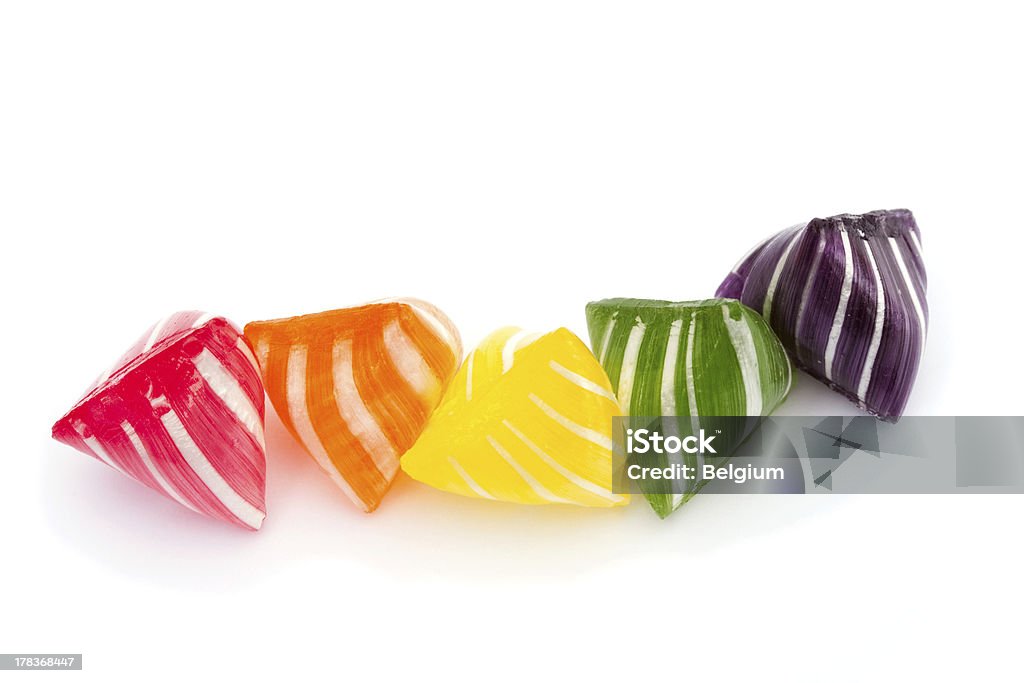 Rainbow Süßigkeiten - Lizenzfrei Bunt - Farbton Stock-Foto