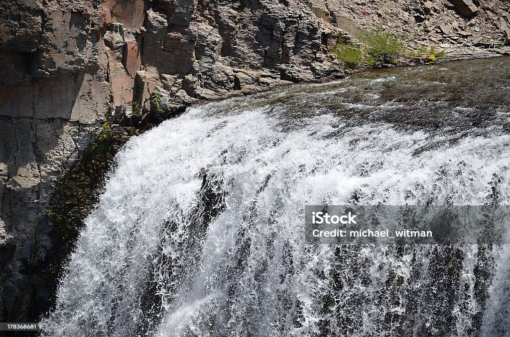 Top mit Wasserfall - Lizenzfrei Bildhintergrund Stock-Foto