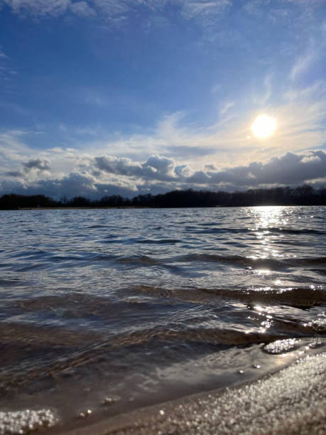 istock Sand on the lake shore 1783691075