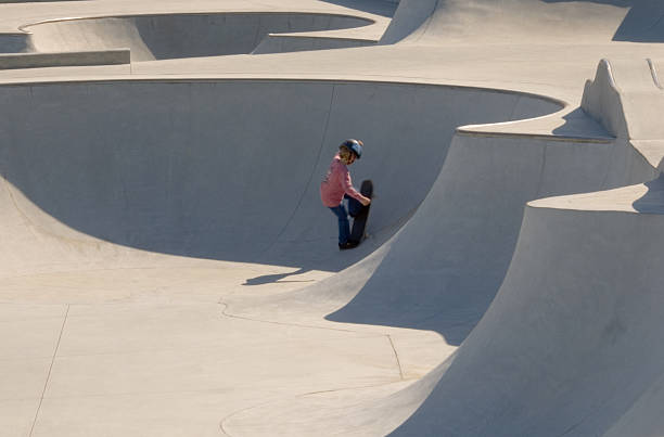 Ambição de skate - foto de acervo