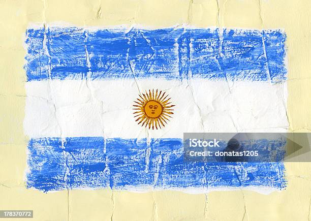 Foto de Bandeira Pintado e mais fotos de stock de Argentina - Argentina, Arte, Cultura e Espetáculo, Bandeira