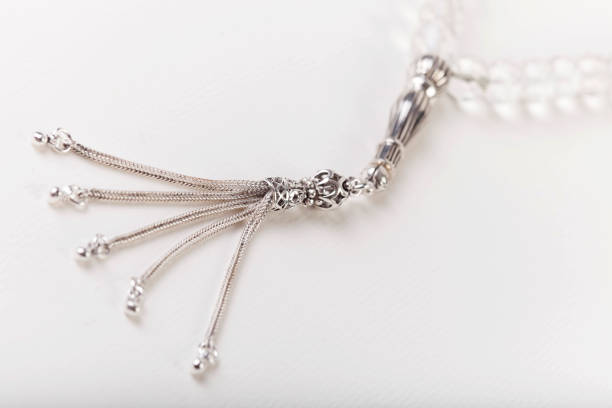 istock crystal rosary beads, prayer beads 1783735560