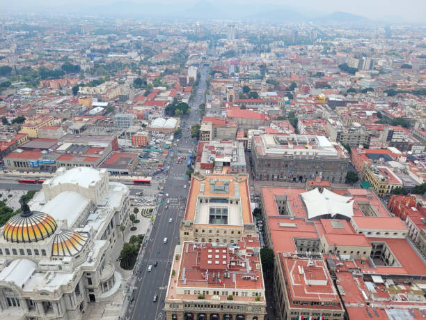 istock Panoramic view of the metropolis from the Latin American Tower 1783737471