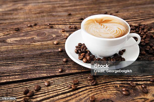 Cup Of Coffee Stock Photo - Download Image Now - Art, Art And Craft, Black Color