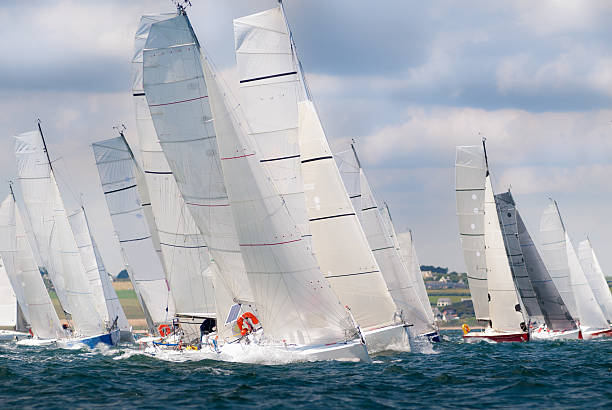istock group of yacht sailing at regatta 178375247