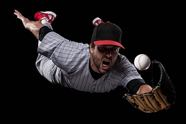 Baseball Player stock photo