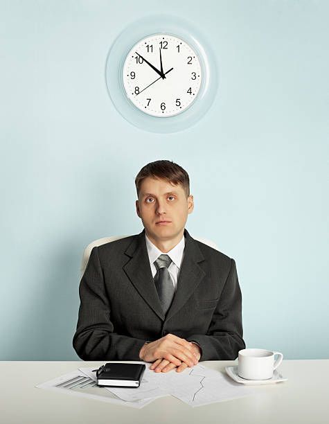 istock Businessman waiting in an office at the workplace 178377453