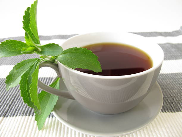 istock Cup of black coffee and stevia 178377512