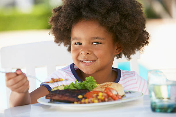 istock Young Girl Dining Al Fresco 178377676