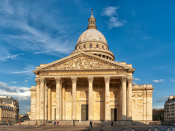 pantheon париж - pantheon paris paris france france europe стоковые фото и изображения