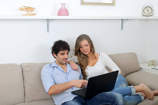 istock young couple with laptop 178378797